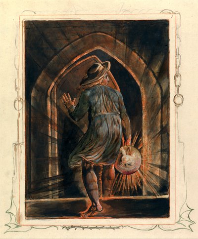 Jerusalem, Plate 1, Frontispiece by William Blake