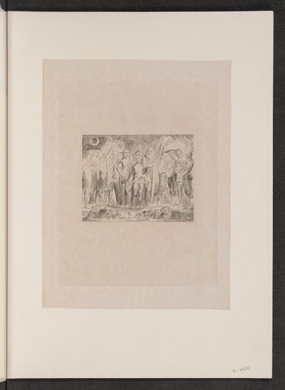 Job and His Family Restored to Prosperity by William Blake