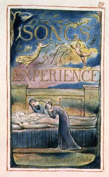 Title page to Songs of Experience: plate 29 from Songs of Innocence and of Experience (copy AA) by William Blake