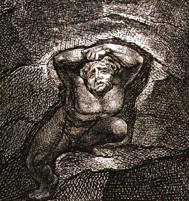 Earth, He struggles into Life, plate 3 of 