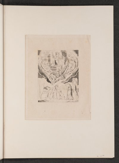 Satan Going Forth from the Presence of the Lord by William Blake