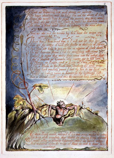 "Silent as Despairing Love", plate 2 from 