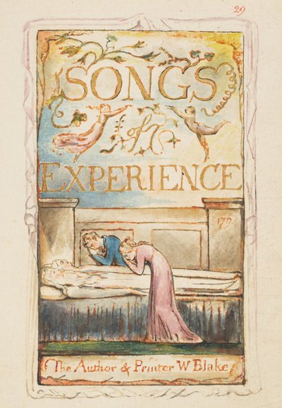 Songs of Experience: Title page, c.1825 by William Blake