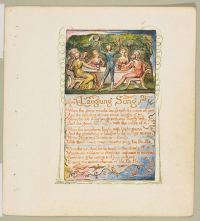 Songs of Innocence and of Experience: Laughing Song by William Blake