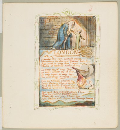 Songs of Innocence and of Experience: London, ca. 1825 by William Blake