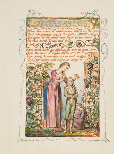 Songs of Innocence and of Experience: Nurses Song by William Blake