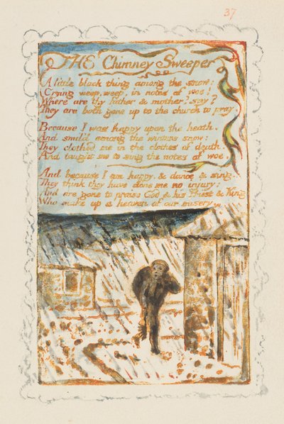 Songs of Innocence and of Experience: The Chimney Sweeper by William Blake