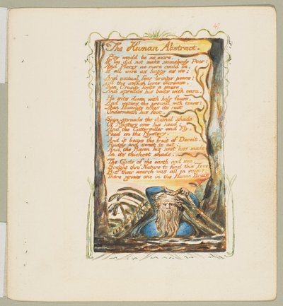 Songs of Innocence and of Experience: The Human Abstract by William Blake