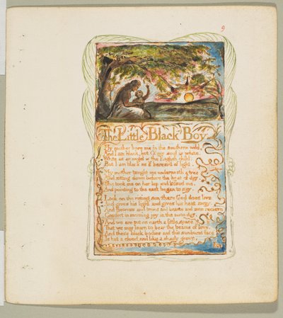 Songs of Innocence and of Experience: The Little Black Boy by William Blake
