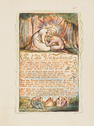 Songs of Innocence and of Experience: The Little Vagabond by William Blake
