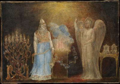 The Angel Appearing to Zacharias by William Blake