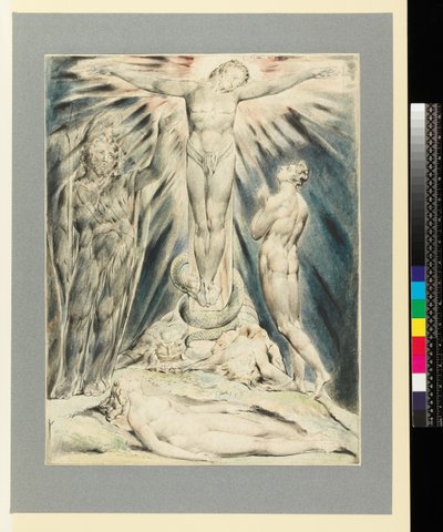 The Archangel Michael Foretelling the Crucifixion by William Blake