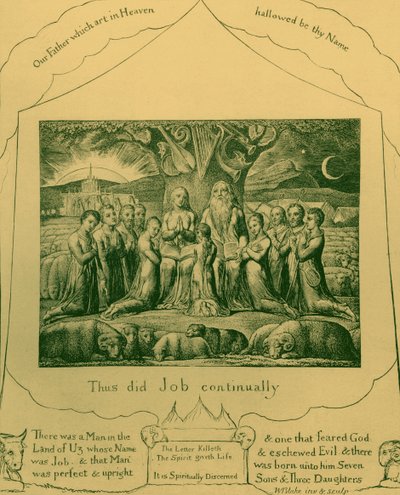 The Book of Job Illustrations by William Blake