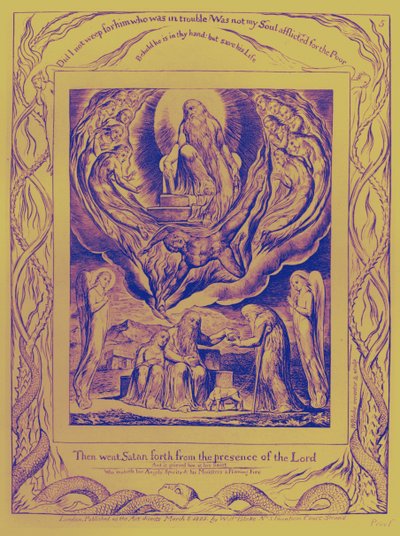 The Book of Job Illustrations by William Blake
