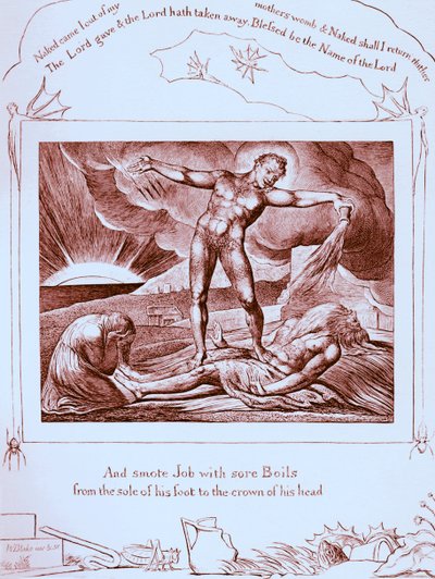 The Book of Job Illustrations by William Blake