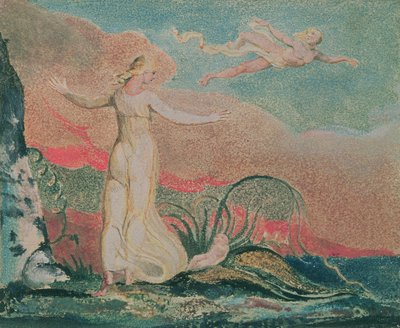 The Book of Thel; Plate 4 Thel in the Vale of Har, 1794 by William Blake