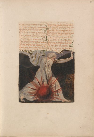 The First Book of Urizen, Bentley Copy A by William Blake