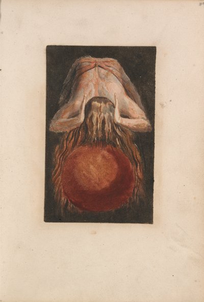 The First Book of Urizen, Plate 11 (Bentley 17) by William Blake