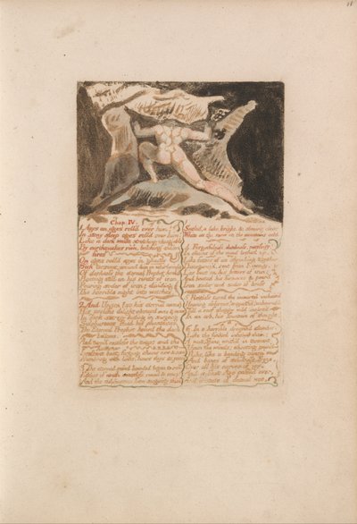 The First Book of Urizen, Plate 13, Chap: IV by William Blake