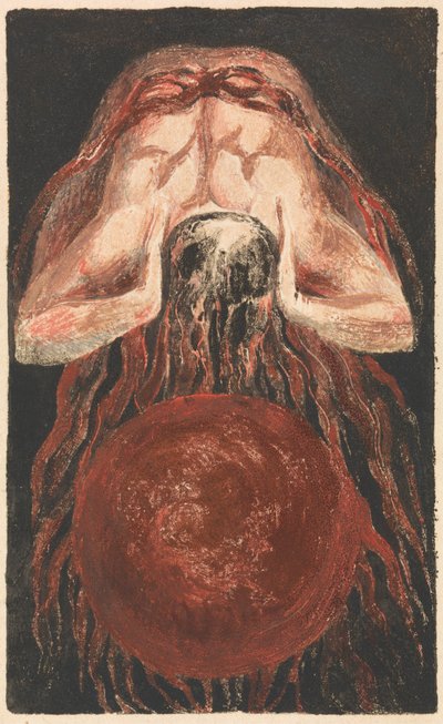 The First Book of Urizen, Plate 16 (Bentley 17) by William Blake