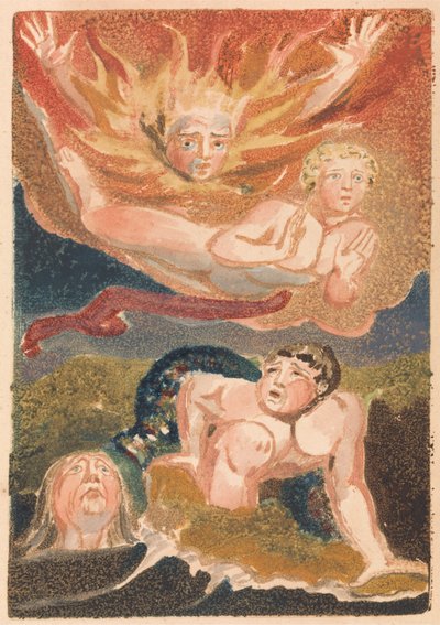 The First Book of Urizen, Plate 22 (Bentley 24) by William Blake
