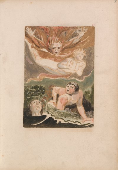 The First Book of Urizen, Plate 4 (Bentley 24) by William Blake