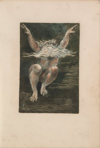 The First Book of Urizen, Plate 7 (Bentley 12) by William Blake