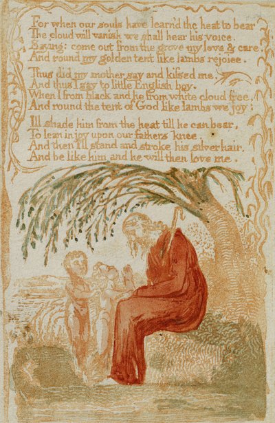 The Little Black Boy, from Songs of Innocence by William Blake