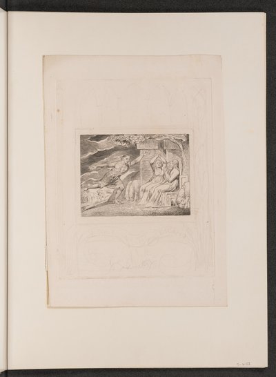 The Messengers Tell Job of His Misfortunes by William Blake