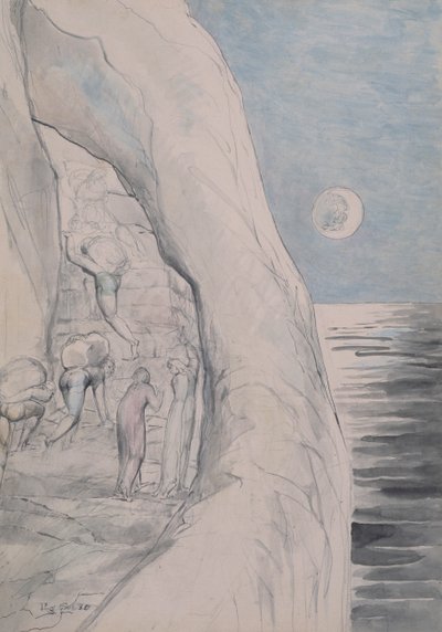 The Proud Under Their Enormous Loads by William Blake