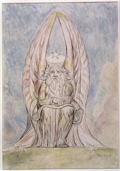 The Recording Angel, Illustration from Canto 19 