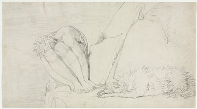 The Thought of Death Alone, the Fear Destroys by William Blake