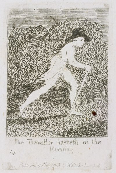 The Traveller Hasteth in the Evening (plate 15 from 