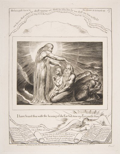 The Vision of God, from Illustrations of the Book of Job by William Blake