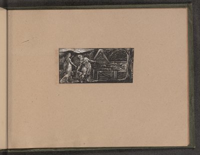 Thenot and Colinet Lead Their Flocks Together by William Blake