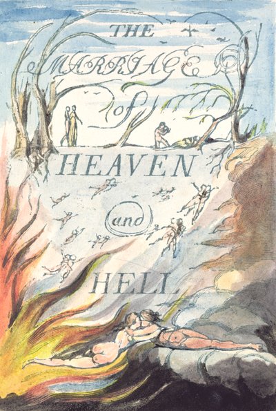 Title Page, from The Marriage of Heaven and Hell by William Blake