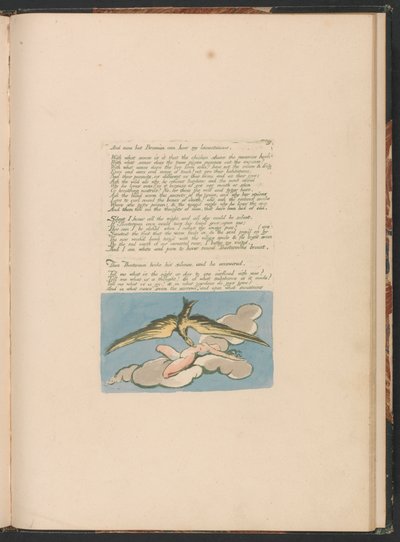 Visions of the Daughters of Albion, Plate 6, "And none but Bromian . . . . " by William Blake