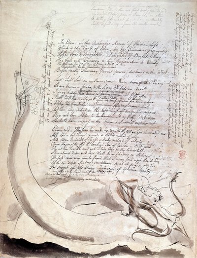 The Four Zoas, by William Blake by William Blake