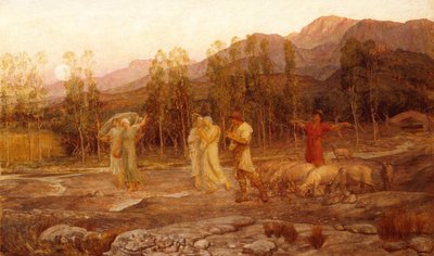 A Pastoral, A Memory of the Valley of Sparta by William Blake Richmond