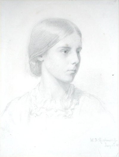 Portrait of a Young Woman by William Blake Richmond