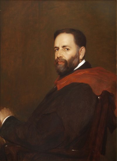 Sir Thomas Herbert Warren, President of Magdalen College by William Blake Richmond