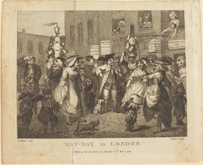 May-Day in London by William Blake after Samuel Collings