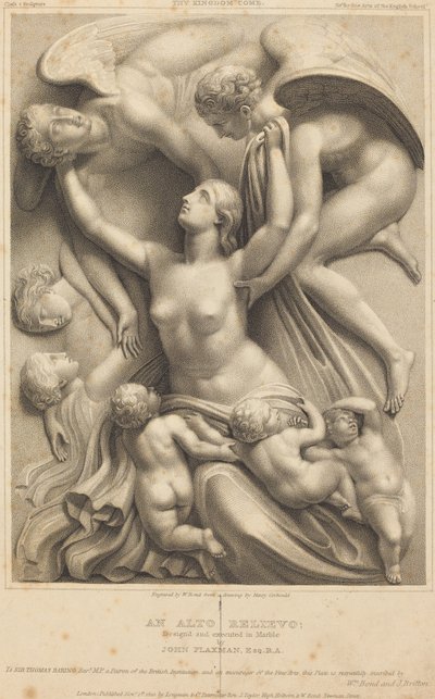 Thy Kingdom Come (Monument to Sir Thomas Barting) by William Bond after Henry Corbould after John Flaxman