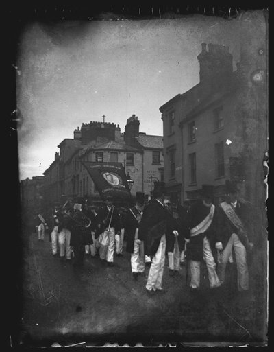 Hibernian Society Procession, Cardiff by William Booth