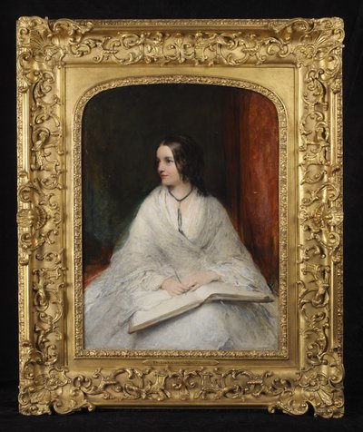 Portrait of Jane Fortescue Seymour, Mrs Coleridge by William Boxall