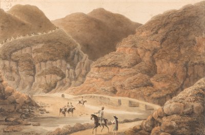 Pass in the Mountains Between Nisa and Villa Velha by William Bradford