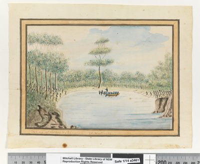 Taking of Colbee & Benalon. 25 November 1789, c.1802 by William Bradley