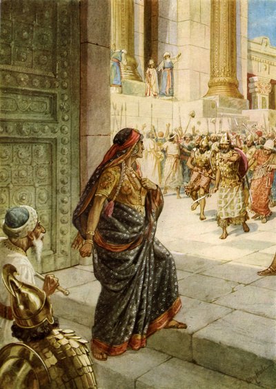 Coronation of Joash and Death of Athaliah by William Brassey Hole