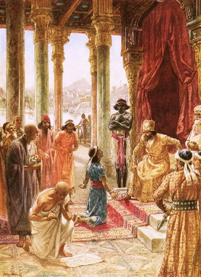 Daniel Interprets the Dream of Nebuchadnezzar by William Brassey Hole