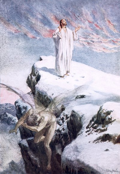 Get Thee Hence, Satan by William Brassey Hole